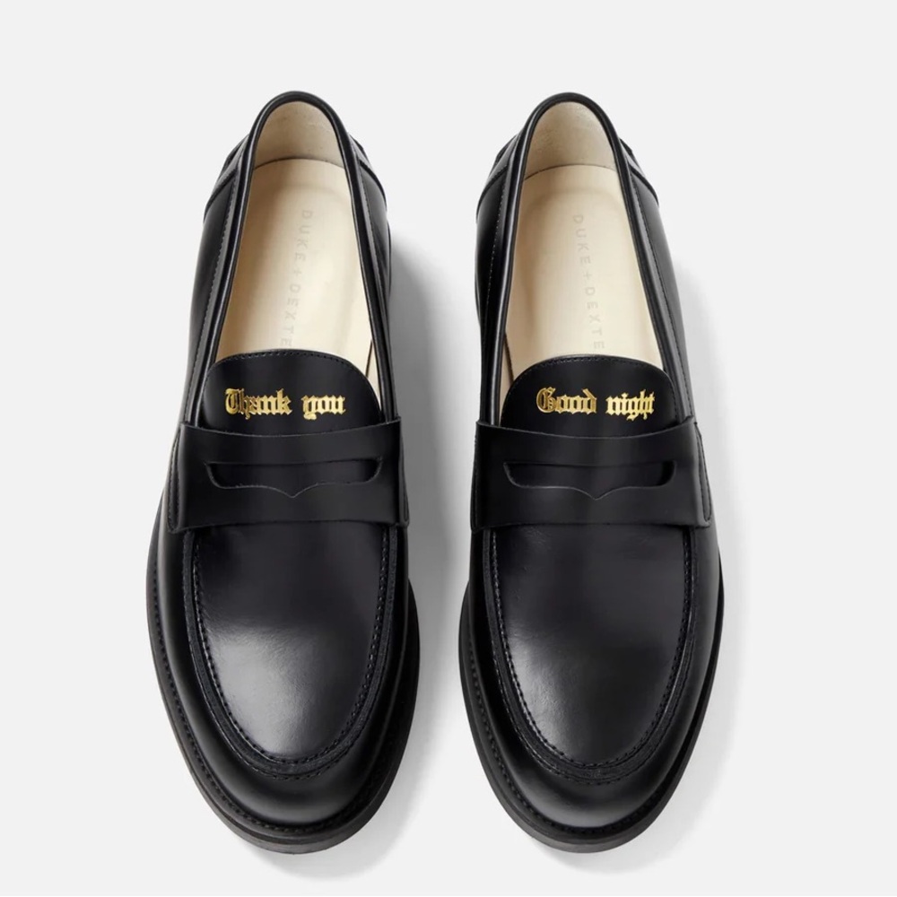 Duke + Dexter Wilde Thank You Good Night Penny Loafer Men’s